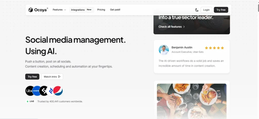 Ocoya Content Strategy