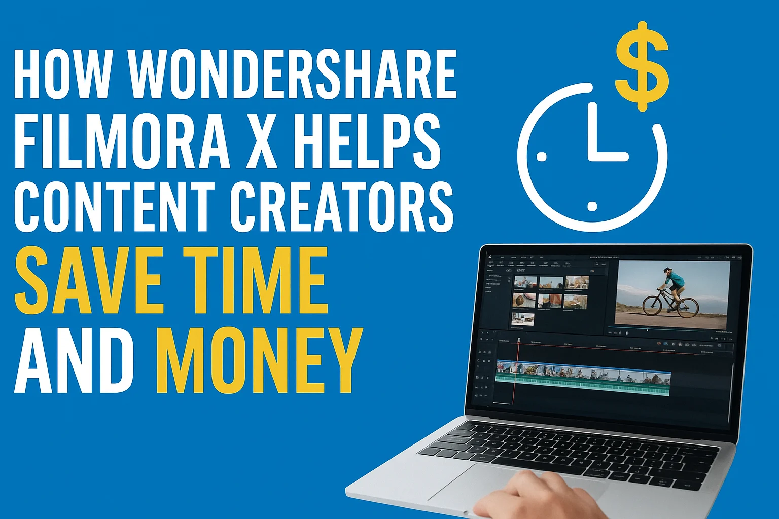 Read more about the article How Wondershare Filmora X Helps Content Creators Save Time and Money