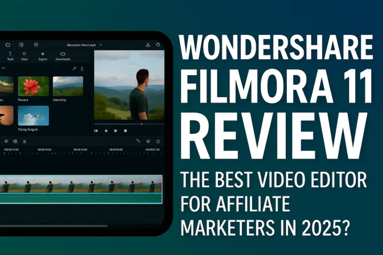 Read more about the article Wondershare Filmora 11 Review: Powerful Features Affiliate Marketers Will Love in 2025