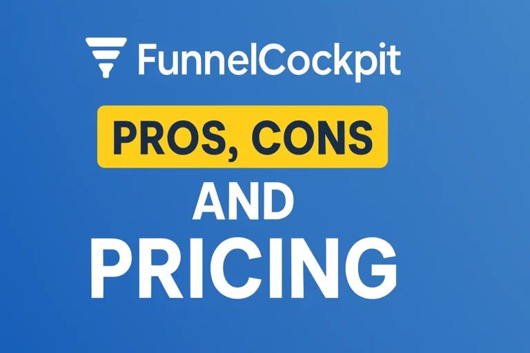 Read more about the article FunnelCockpit Review 2025: Pros, Cons, and Pricing for Online Marketers
