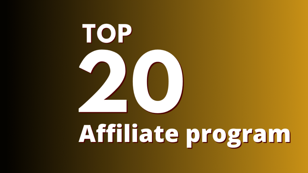 best affiliate programs
