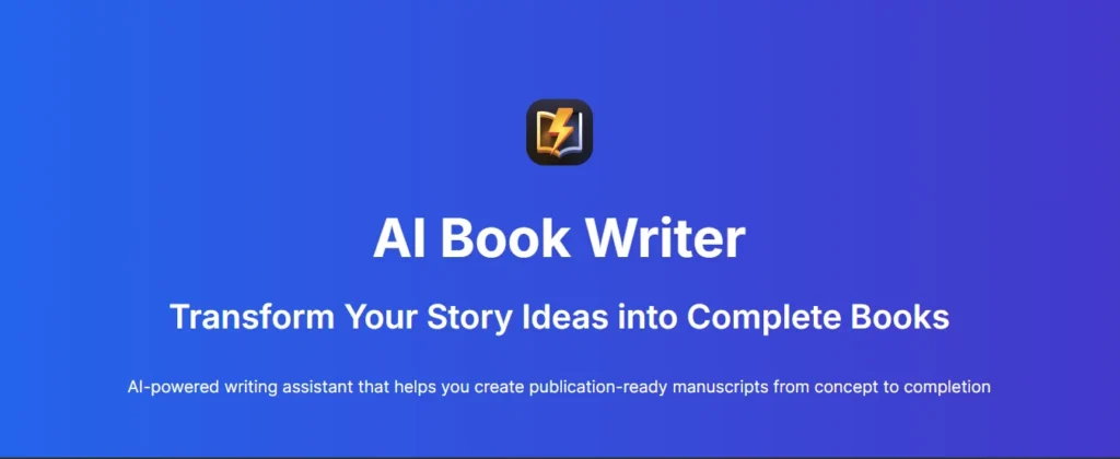 AI Book Writing Software